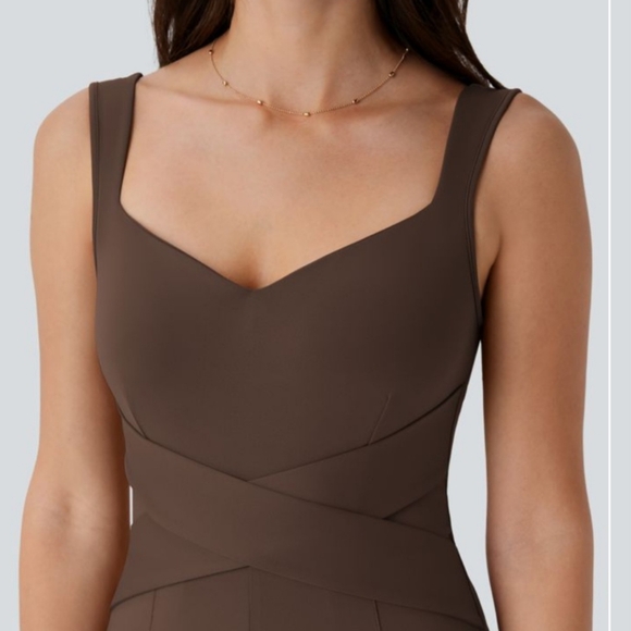 HALARA Chic Brown Jumpsuit - Picture 3 of 4